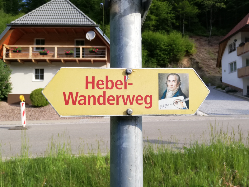 Herbelwegschild